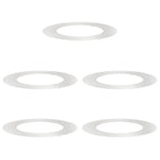 vidaXL geeignet für flache Baumringe 5 pcs Silber Ø50 / 80 cm Edelstahl