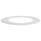 vidaXL geeignet für flachen Baumring Silber Ø50 / 80 cm Verzinkter Stahl