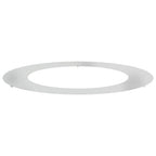 vidaXL geeignet für flachen Baumring Silber Ø60 / 90 cm Verzinkter Stahl
