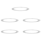 vidaXL geeignet für flache Baumringe 5 pcs Silber Ø90 / 120 cm