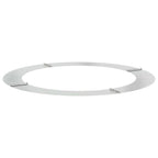 vidaXL geeignet für flache Baumringe 5 pcs Silber Ø90 / 120 cm