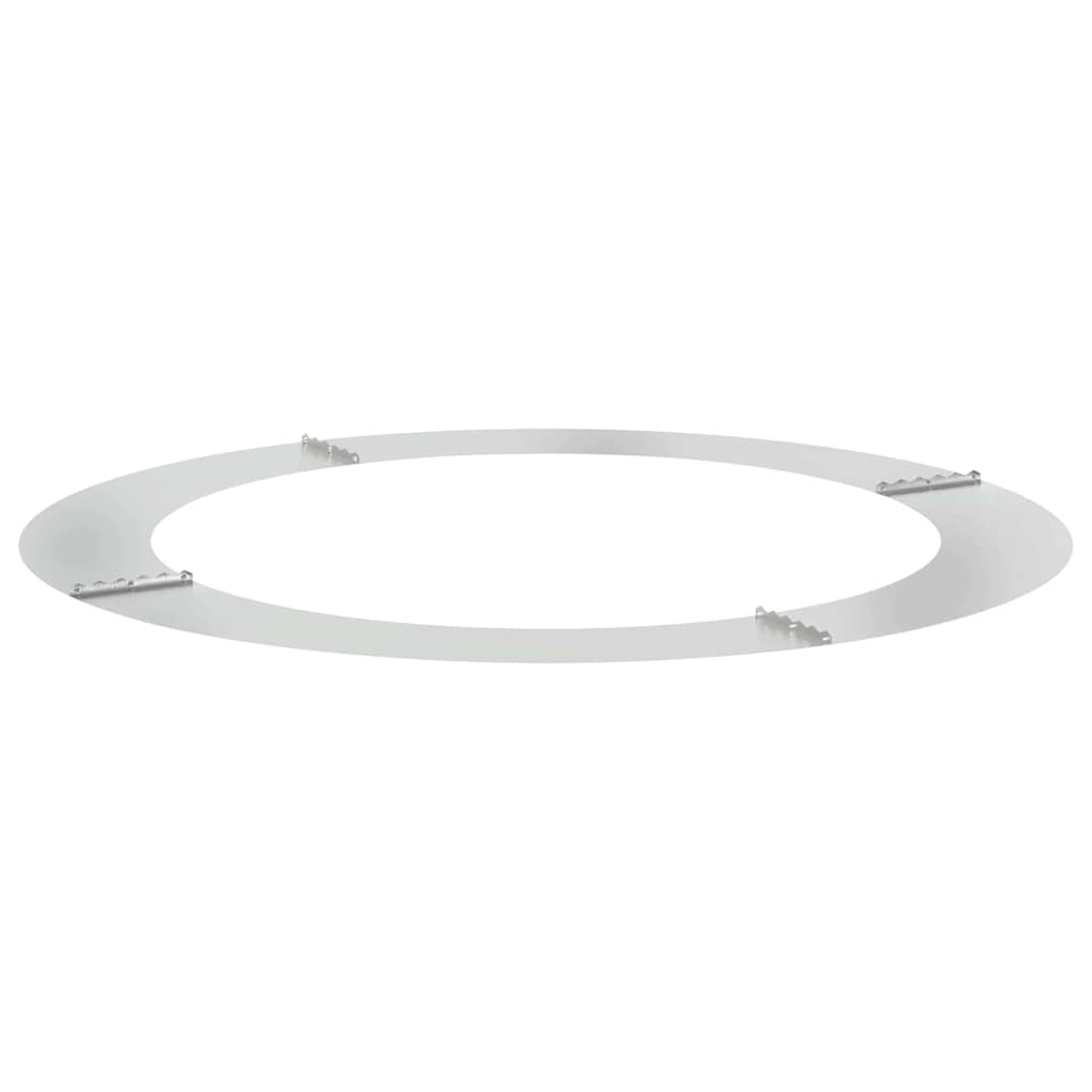vidaXL geeignet für flache Baumringe 5 pcs Silber Ø90 / 120 cm