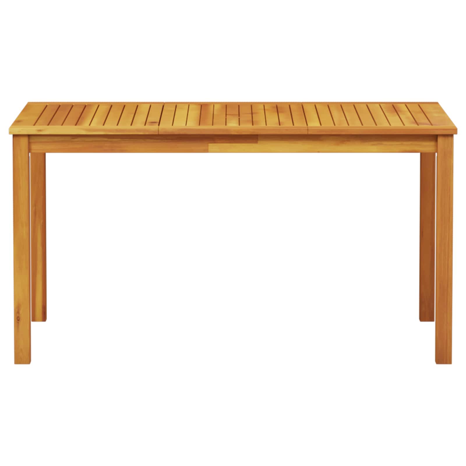 vidaXL Garten Essgruppe 7 pcs Braun Massivholz Akazie