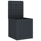vidaXL Aufbewahrungsbox Anthrazit 55 x 53 x 57 cm Polypropylen