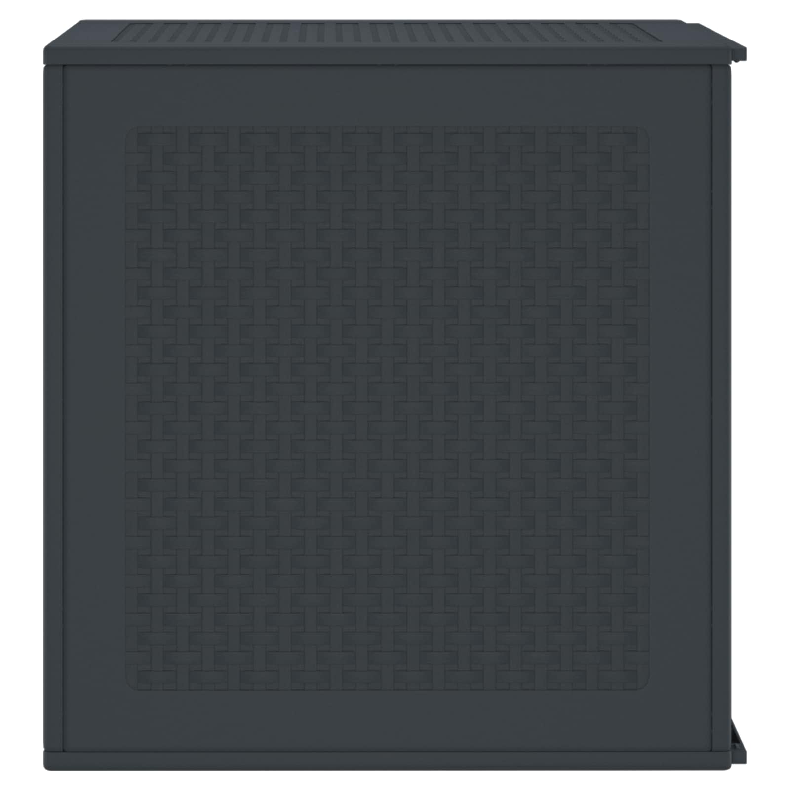 vidaXL Aufbewahrungsbox Anthrazit 55 x 53 x 57 cm Polypropylen