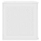 vidaXL Aufbewahrungsbox mit Speicher Weiß 55 x 53 x 57 cm Polypropylen