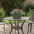vidaXL Garten-Pflanzgefäß 5 pcs Olive Grün 35 x 35 x 15 cm