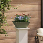 vidaXL Garten-Pflanzgefäß 5 pcs Olive Grün 35 x 35 x 15 cm