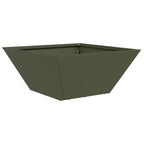 vidaXL Garten-Pflanzgefäß 5 pcs Olive Grün 35 x 35 x 15 cm