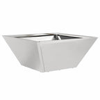 vidaXL Garten-Pflanzgefäß 5 pcs Silber 35 x 35 x 15 cm Edelstahl