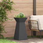 vidaXL Säulen Pflanzer Schwarz 35 x 35 x 73 cm