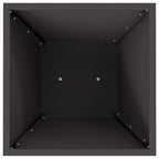 vidaXL Säulen Pflanzer Schwarz 35 x 35 x 73 cm