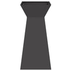 vidaXL Säulen Pflanzer 2 pcs Schwarz 35 x 35 x 73 cm