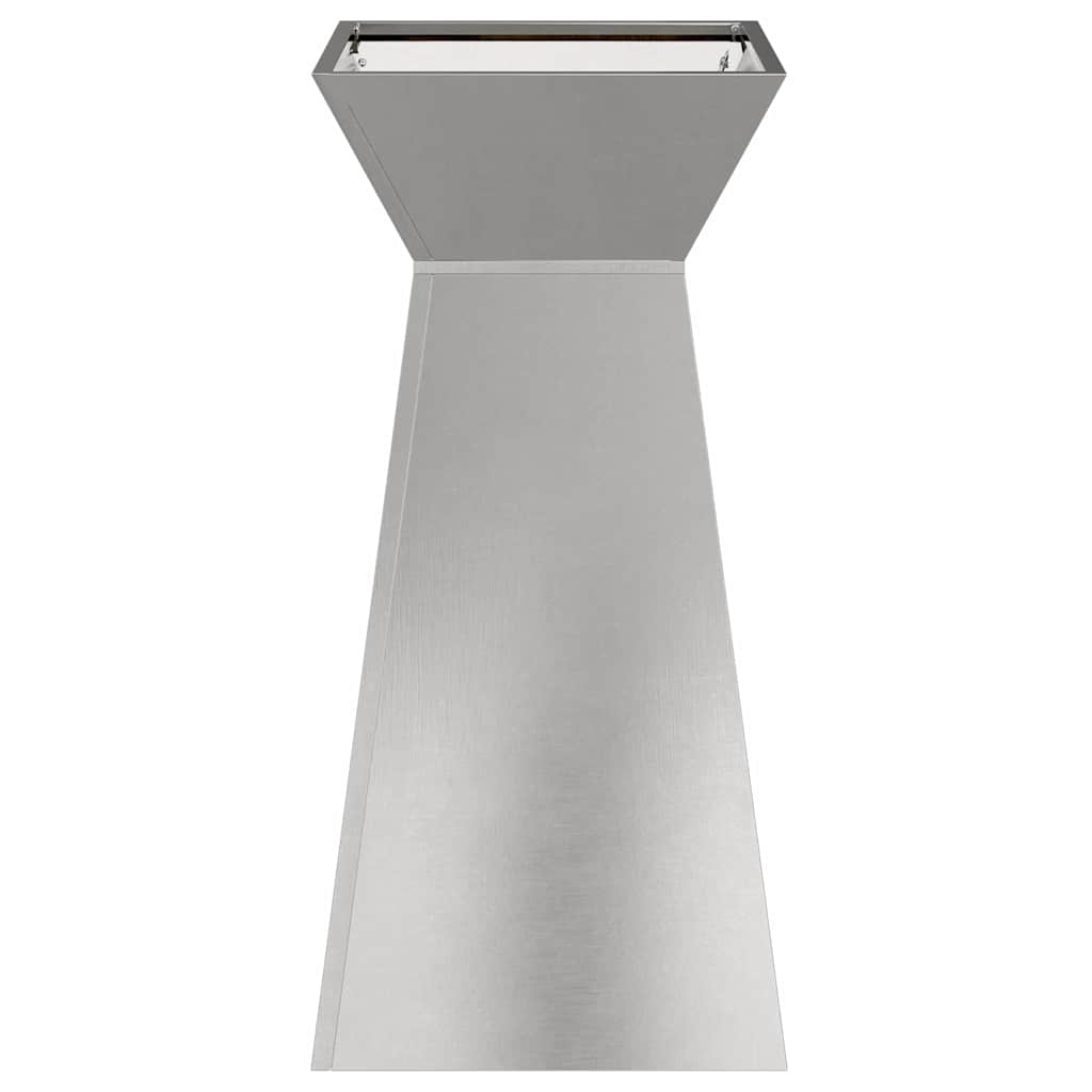 vidaXL Säulen Pflanzer Silber 35 x 35 x 73 cm Edelstahl