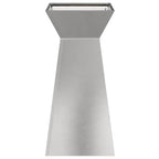 vidaXL Säulen Pflanzer Silber 35 x 35 x 73 cm Edelstahl