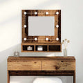 vidaXL Spiegelschrank Altholz 60 x 31,5 x 62 cm Holzwerkstoff