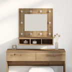 vidaXL Spiegelschrank Artisan-Eiche 60 x 31,5 x 62 cm Holzwerkstoff