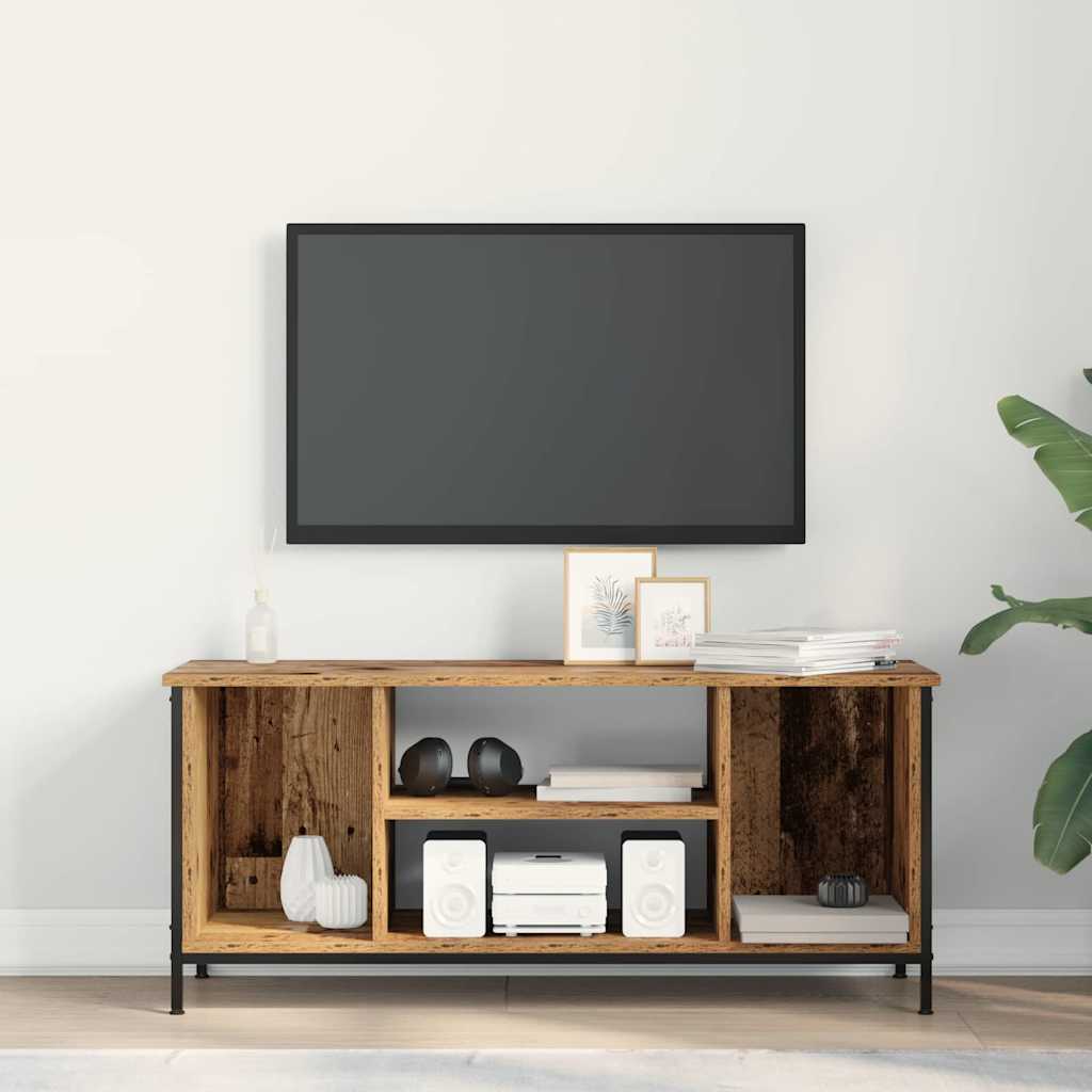 vidaXL TV-Schränk Altholz 102 x 35 x 45 cm Holzwerkstoff