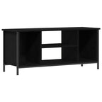 vidaXL TV-Schränk Schwarz Eichen-Optik 102 x 35 x 45 cm Holzwerkstoff
