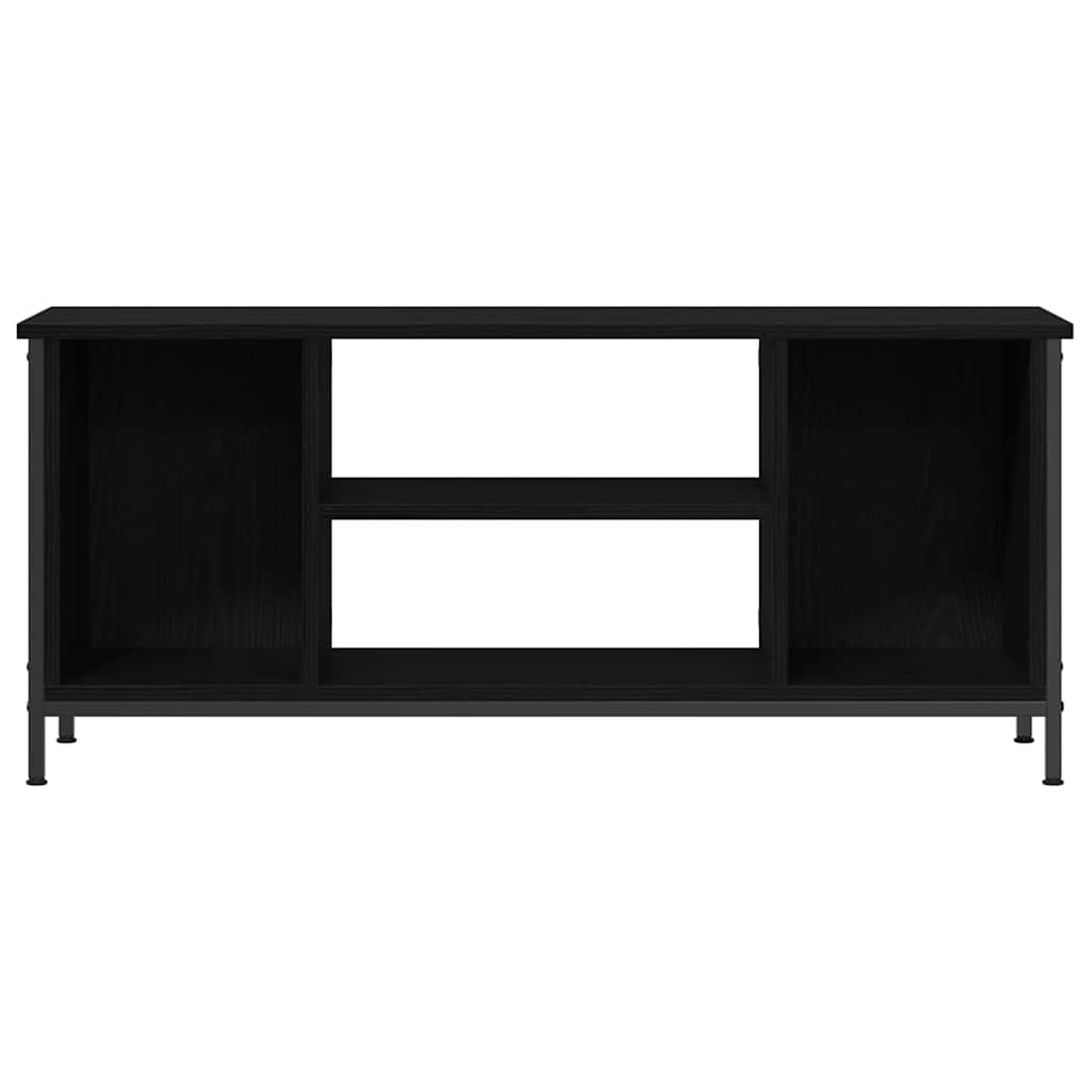 vidaXL TV-Schränk Schwarz Eichen-Optik 102 x 35 x 45 cm Holzwerkstoff