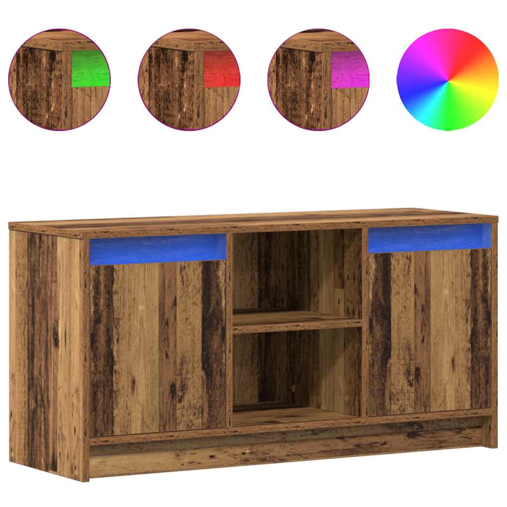 vidaXL TV-Einheiten Braun 100 x 34 x 50 cm Holzwerkstoff