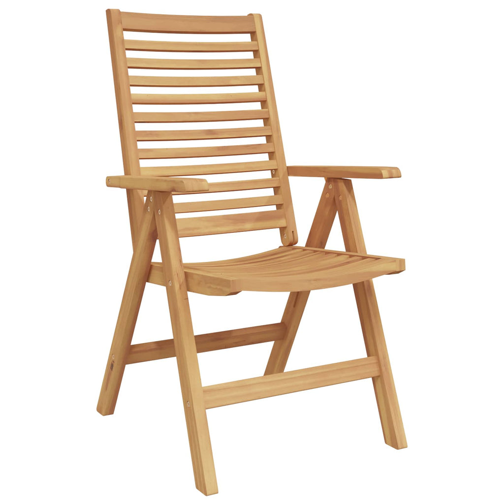 vidaXL Stuhl 4 pcs Braun 64,5 x 52 x 108 cm Massivholz Teak