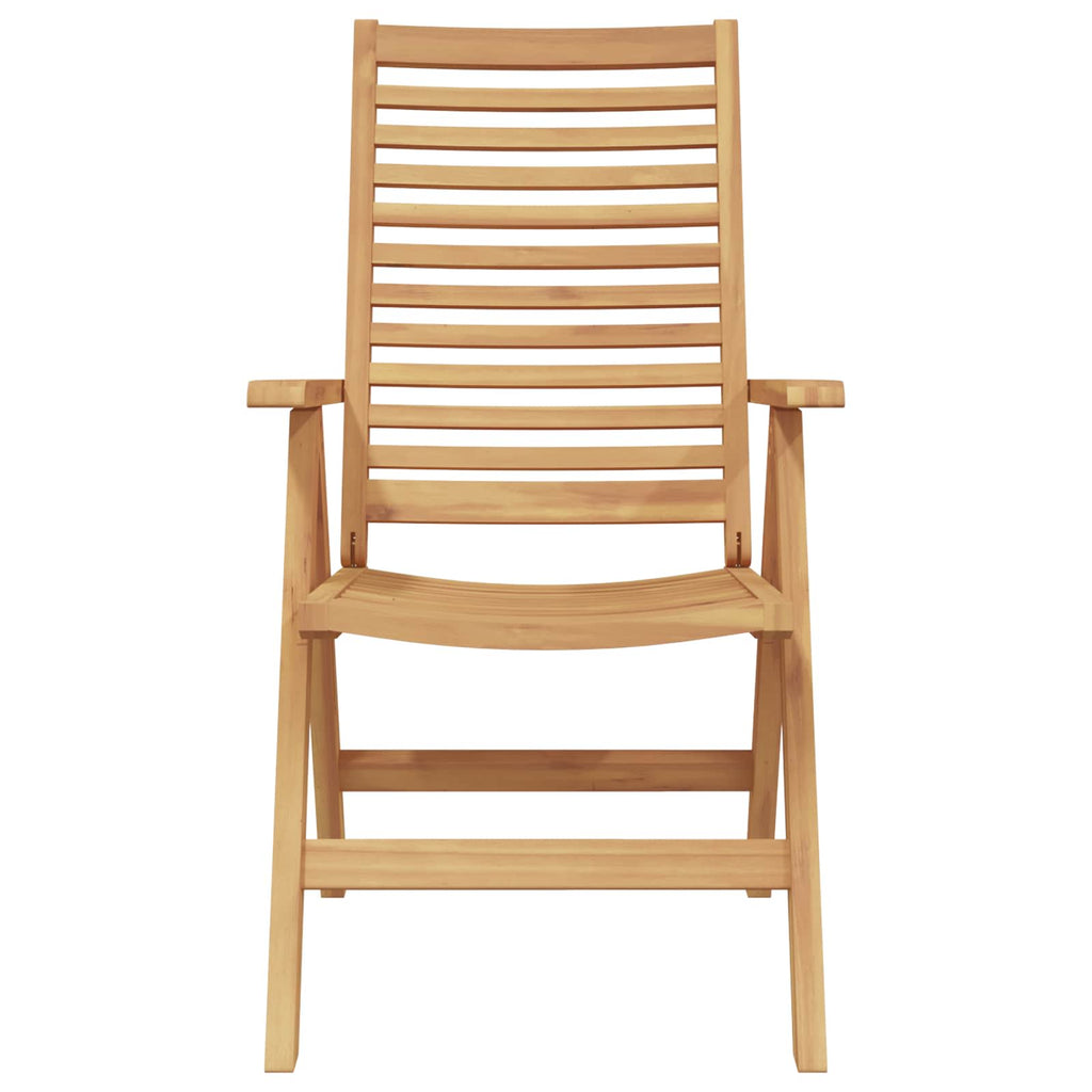 vidaXL Stuhl 4 pcs Braun 64,5 x 52 x 108 cm Massivholz Teak