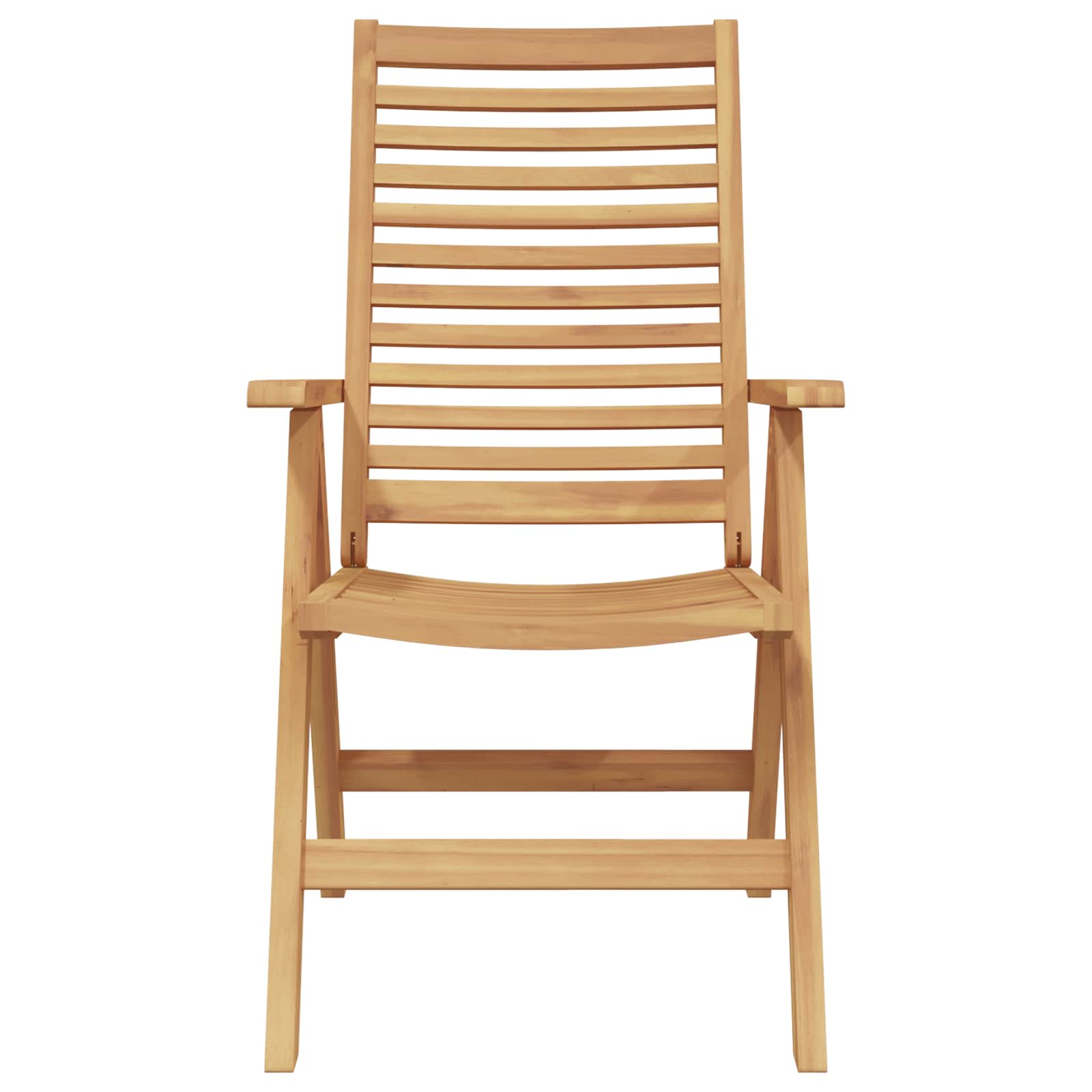 vidaXL Stuhl 4 pcs Braun 64,5 x 52 x 108 cm Massivholz Teak