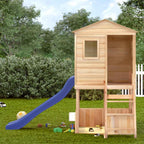 vidaXL Spielturm Massivholz Tanne