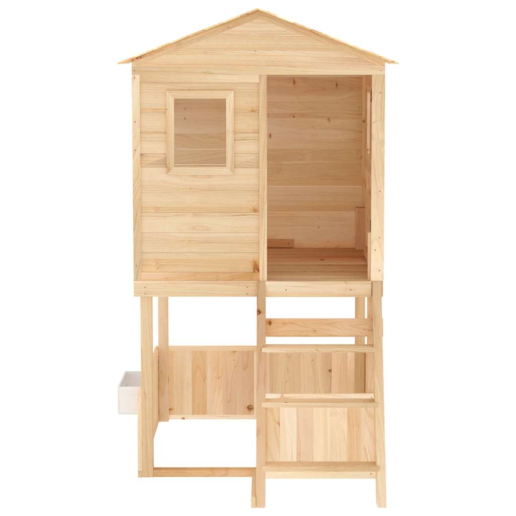 vidaXL Spielturm Massivholz Tanne