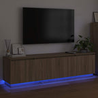 vidaXL TV-Schränk Sonoma-Eiche 180 x 38 x 49 cm Holzwerkstoff
