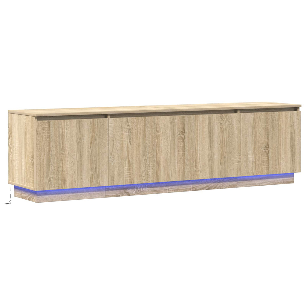 vidaXL TV-Schränk Sonoma-Eiche 180 x 38 x 49 cm Holzwerkstoff