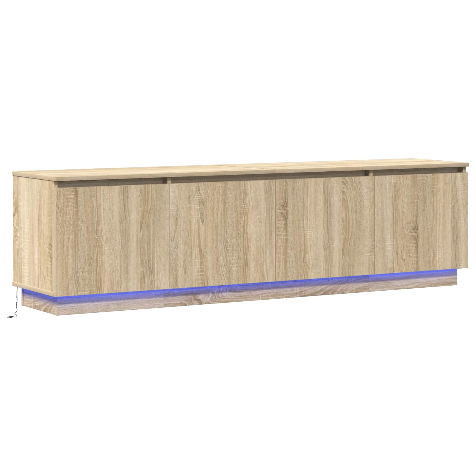 vidaXL TV-Schränk Sonoma-Eiche 180 x 38 x 49 cm Holzwerkstoff