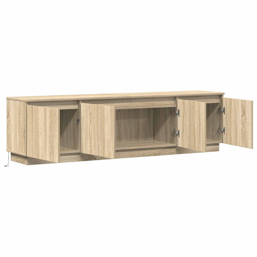 vidaXL TV-Schränk Sonoma-Eiche 180 x 38 x 49 cm Holzwerkstoff