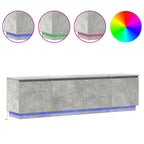 vidaXL TV-Schränk Beton Grau 180 x 38 x 49 cm Holzwerkstoff