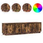 vidaXL TV-Schränk Geräucherte Eiche 180 x 38 x 49 cm Holzwerkstoff