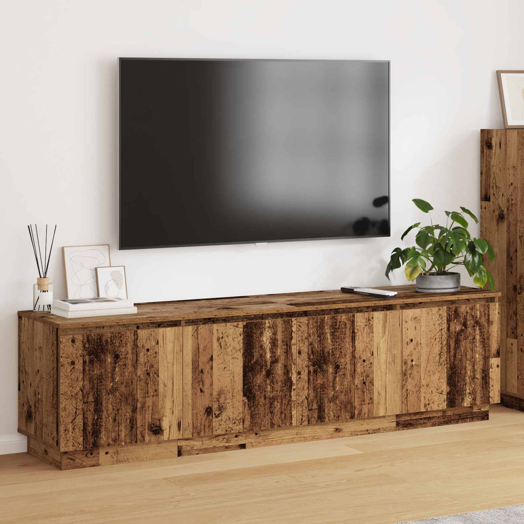 vidaXL TV-Schränk Altholz 180 x 38 x 49 cm Holzwerkstoff
