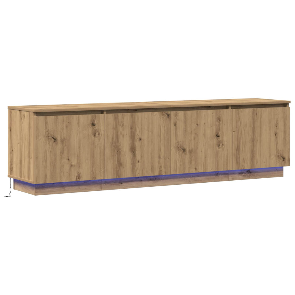 vidaXL TV-Schränk Artisan-Eiche 180 x 38 x 49 cm Holzwerkstoff