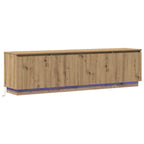 vidaXL TV-Schränk Artisan-Eiche 180 x 38 x 49 cm Holzwerkstoff