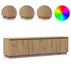 vidaXL TV-Schränk Artisan-Eiche 180 x 38 x 49 cm Holzwerkstoff