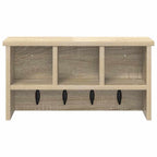 vidaXL Wandmontierter nachttisch Sonoma-Eiche 50 x 16 x 26 cm