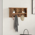 vidaXL Wandmontierter nachttisch Altholz 50 x 16 x 26 cm Holzwerkstoff
