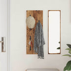 vidaXL Wandmontierter nachttisch Wandmontiert Altholz 30 x 1,5 x 80 cm
