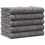 vidaXL Umzugsdecken 5 pcs Grau 150 x 200 cm Stoff