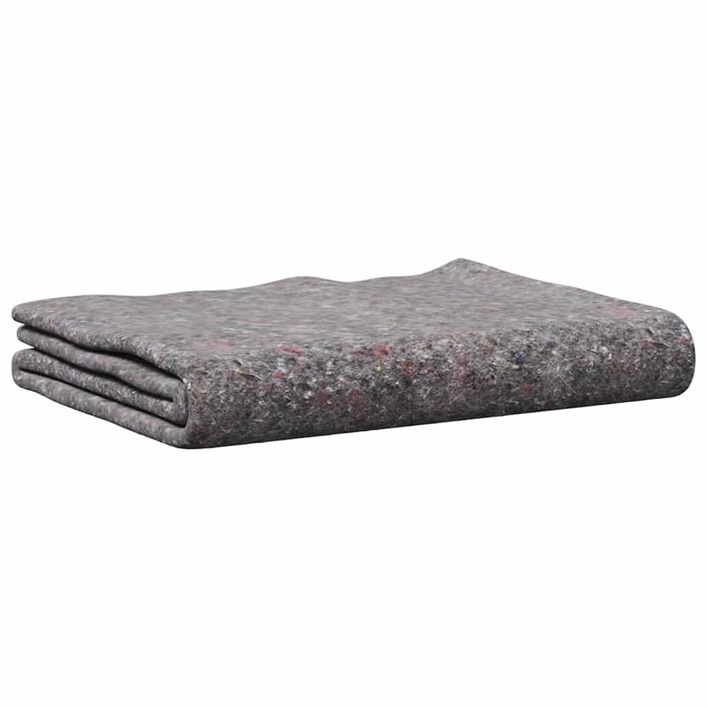 vidaXL Umzugsdecken 5 pcs Grau 150 x 200 cm Stoff