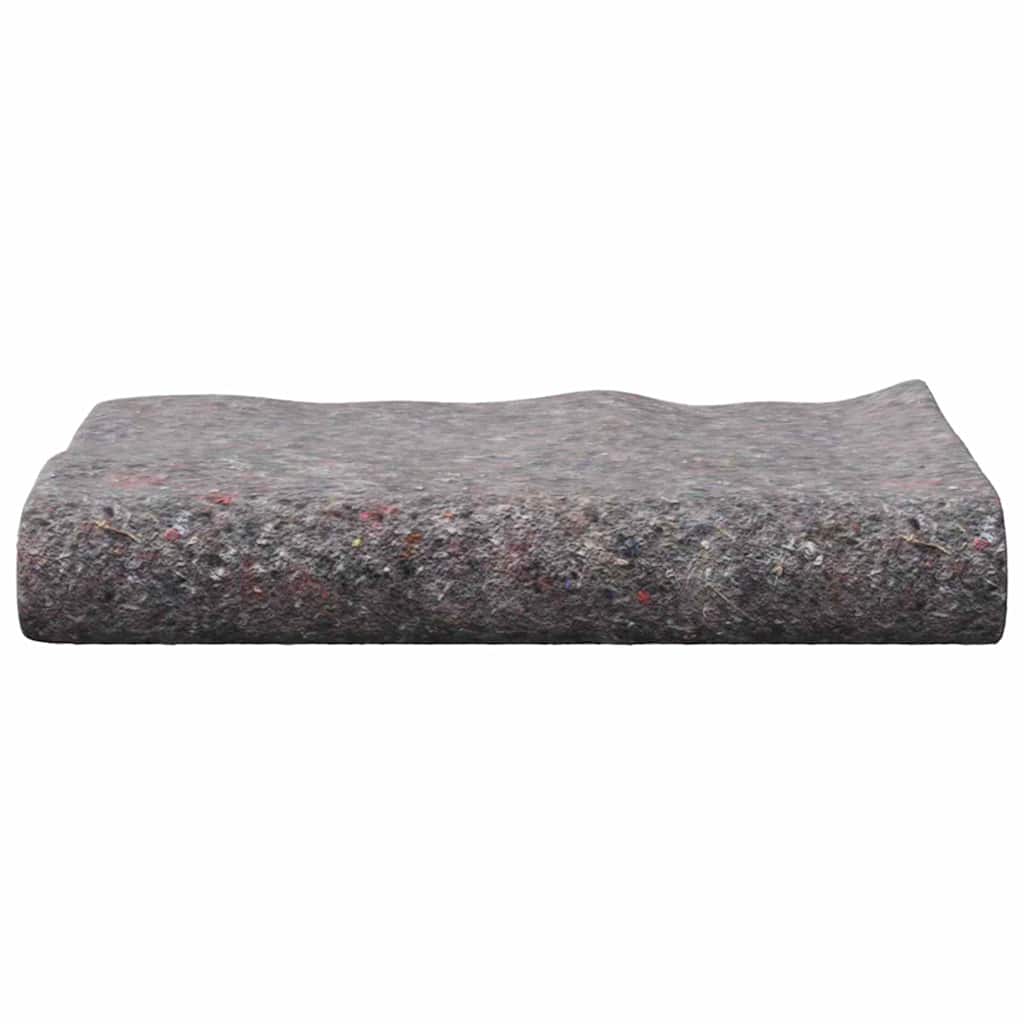 vidaXL Umzugsdecken 10 pcs Grau 150 x 200 cm Stoff