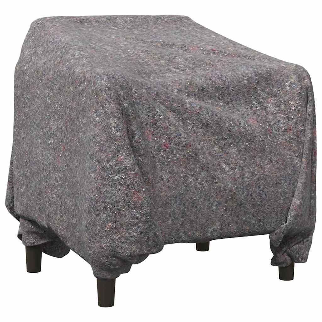 vidaXL Umzugsdecken 25 pcs Grau 150 x 200 cm Stoff
