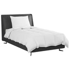 vidaXL Sommerdecke mit Kissen 2 pcs Weiß Daunenfeder
