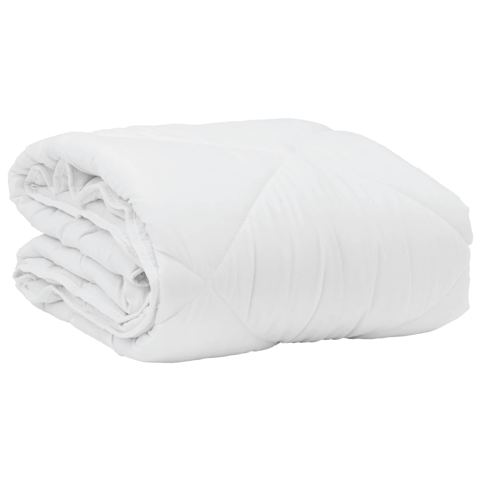 vidaXL Sommerdecke mit Kissen 2 pcs Weiß Mikrofaser