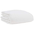 vidaXL Winterbettdecke mit Kissen 3 pcs Weiß Daunenfeder